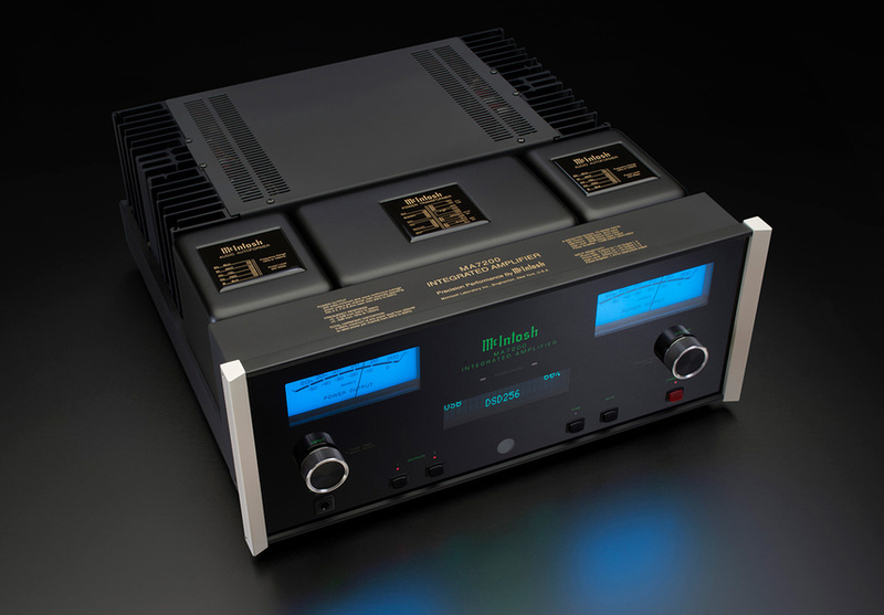 McIntosh ra mắt ampli tích hợp MA7200 và receiver MAC7200