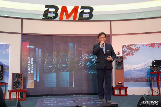 
Tổng giám đốc BMB Việt Nam phát biểu giới thiệu dòng sản phẩm mới
