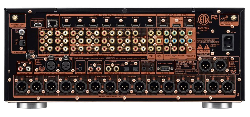 Marantz ra mắt pre-processor 13 kênh đầu tiên mang tên AV-8005 Marantz ra mắt pre-processor 13 kênh đầu tiên mang tên AV-8005 ảnh 3