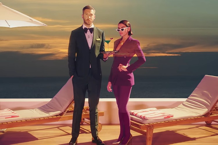 Calvin Harris và Dua Lipa tung MV retro đẹp mắt cho hit mới - Ảnh 1.