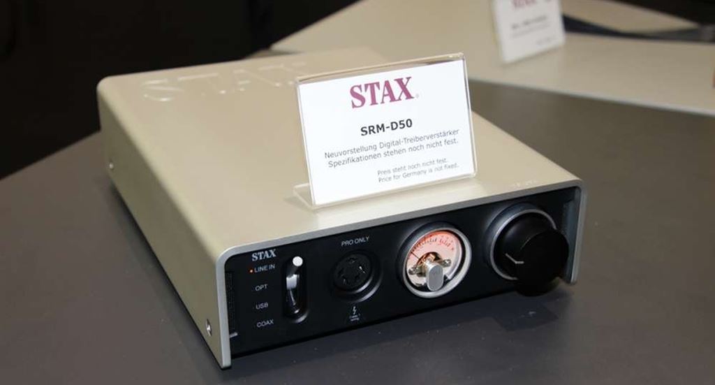 Stax trình làng DAC/Amp tĩnh điện SRM-D50 ảnh 1