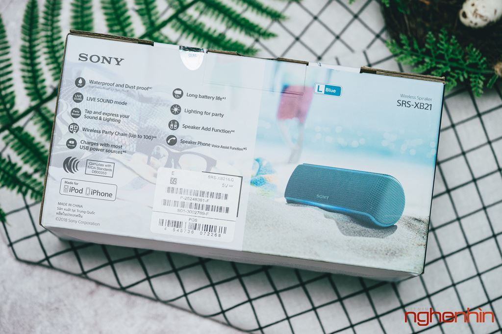 Đánh giá loa di động Sony eXtra Bass XB21 - Nhỏ mà có võ ảnh 3