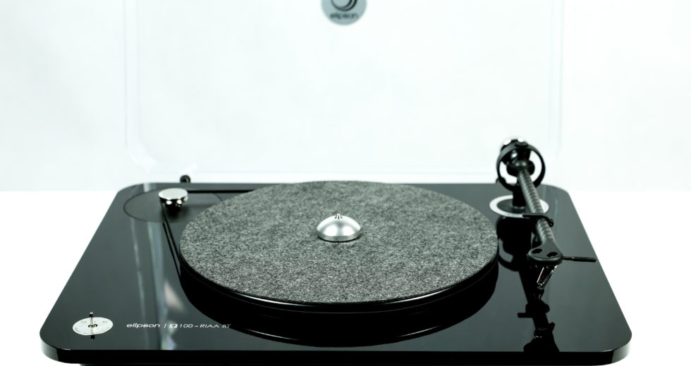 Đầu đĩa than Elipson Omega 100 RIAA BT Carbon Black tích hợp kết nối bluetooth