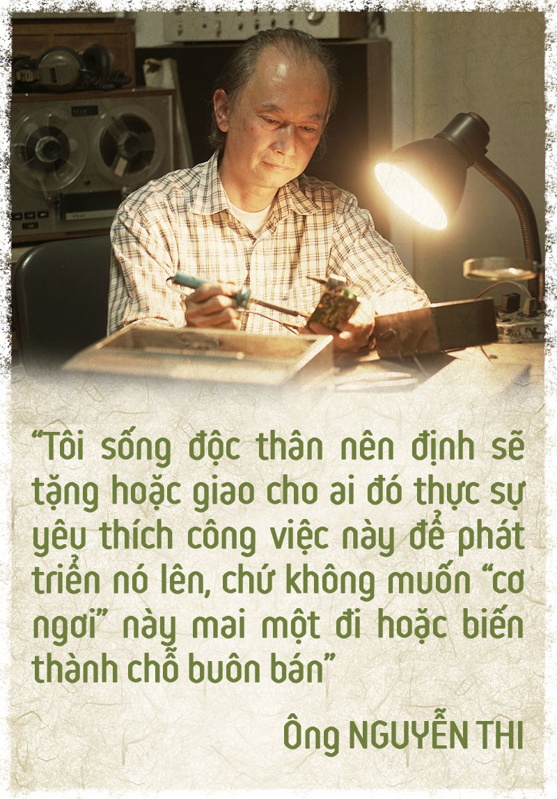Đánh thức những chiếc máy hát cổ tuổi đời cả trăm năm - Ảnh 9. Đánh thức những chiếc máy hát cổ tuổi đời cả trăm năm - Ảnh 9.