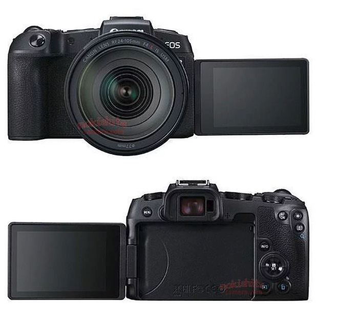 Lộ ảnh thiết kế và cấu hình máy ảnh tầm trung Canon EOS RP: 6D Mark II dạng không gương lật? - Ảnh 3. Lộ ảnh thiết kế và cấu hình máy ảnh tầm trung Canon EOS RP: 6D Mark II dạng không gương lật? - Ảnh 3.