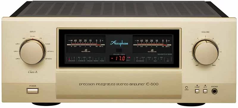 Accuphase giới thiệu ampli tích hợp E-600