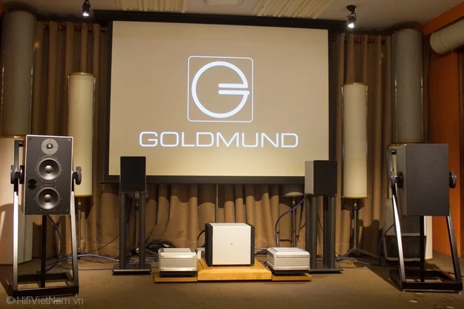 Loa hi-end không dây của Goldmund về Việt Nam