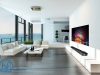 Mê mẩn trước vẻ đẹp của phòng khách hòa quyện với TV OLED cực sang trọng