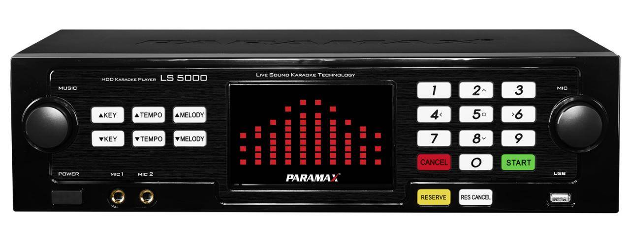PARAMAX ra mắt đầu karaoke LS-5000