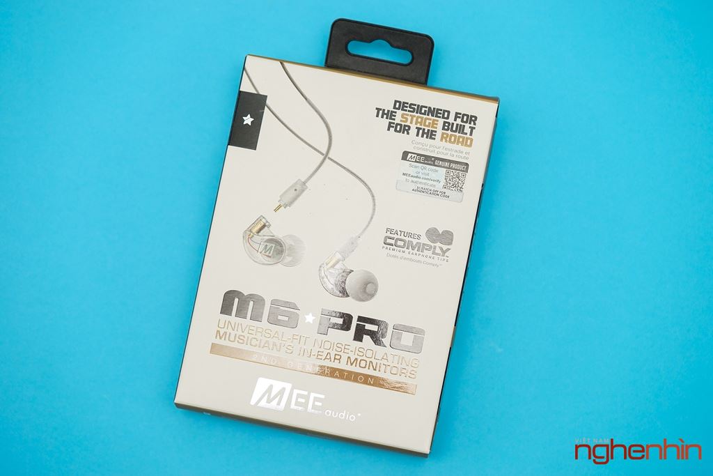 Mở hộp tai nghe Mee Audio M6 pro 2018: thay được vỏ, thêm âm trầm ảnh 2