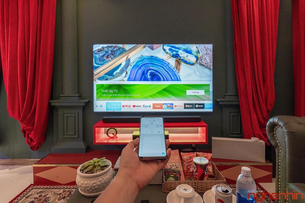 Trải nghiệm Q House: Căn hộ cao cấp với TV Samsung QLED 2018 và không gian Hollywood ảnh 5