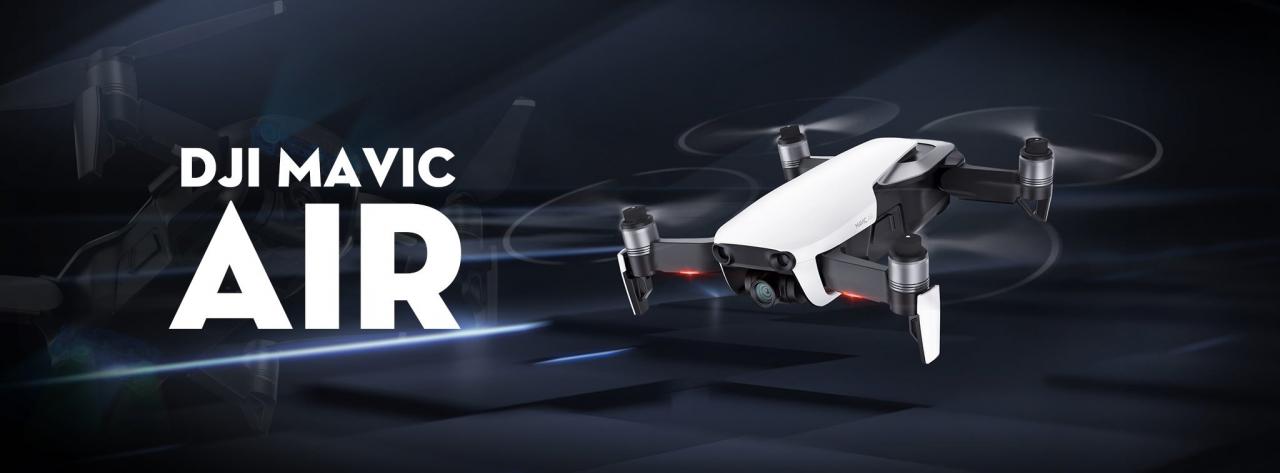 DJI Mavic Air: Nhỏ gọn như DJI Spark, có thể gấp gọn cánh lại như DJI Mavic Pro