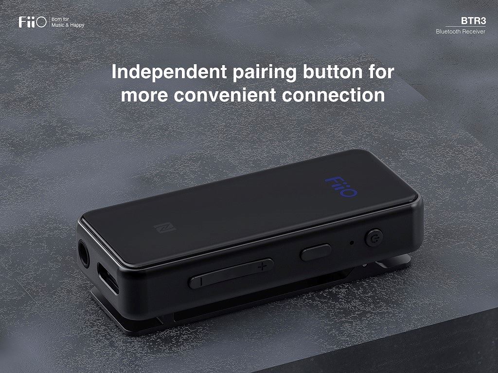 Fiio ra mắt bộ nhận Bluetooth cao cấp BTR3 với chống ồn chủ động ảnh 1