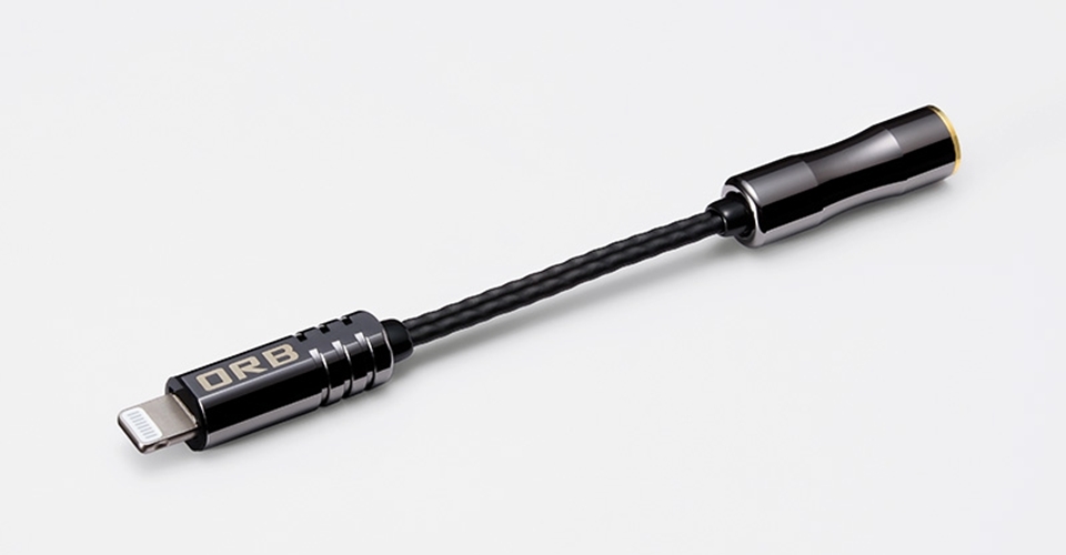 ORB ra mắt dây adapter lightning - 3.5mm headphone output cao cấp dành cho Audiophile