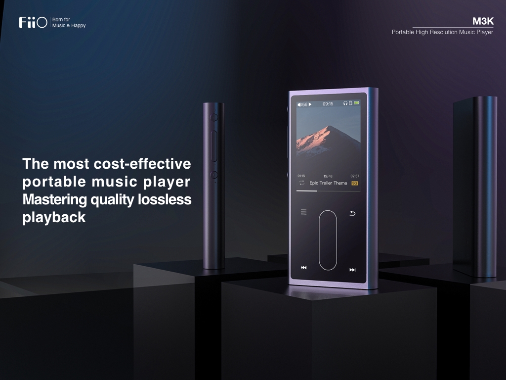 Fiio ra mắt máy nghe nhạc M3K 32 Bit, giá chỉ khoảng 2 triệu đồng