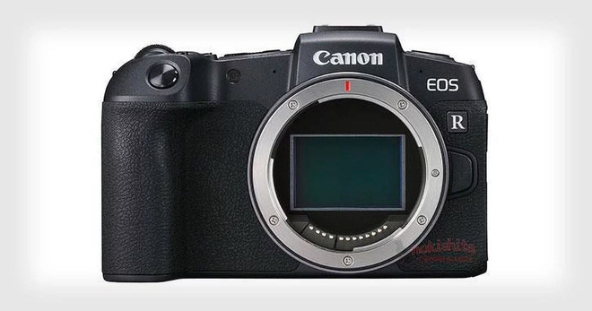 Lộ ảnh thiết kế và cấu hình máy ảnh tầm trung Canon EOS RP: 6D Mark II dạng không gương lật? - Ảnh 1.