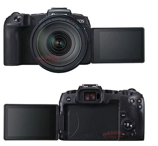Lộ ảnh thiết kế và cấu hình máy ảnh tầm trung Canon EOS RP: 6D Mark II dạng không gương lật? - Ảnh 3.
