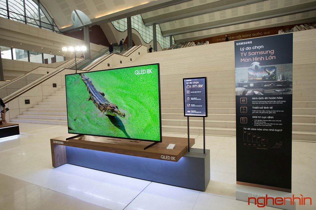 Samsung giới thiệu TV QLED 8K đầu tiên tại Việt Nam: hiển thị tuyệt vời, giá ngang một căn hộ ảnh 3