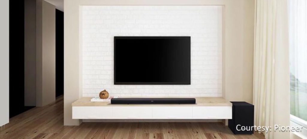 hệ thống loa soundbar pioneer sbx-101