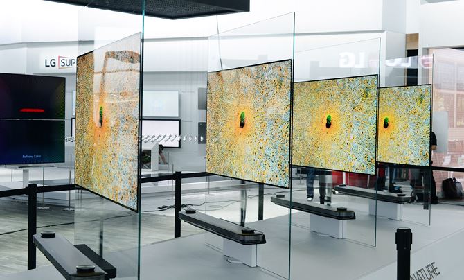 Tivi dán tường LG Signature OLED W sắp về Việt Nam ảnh 1