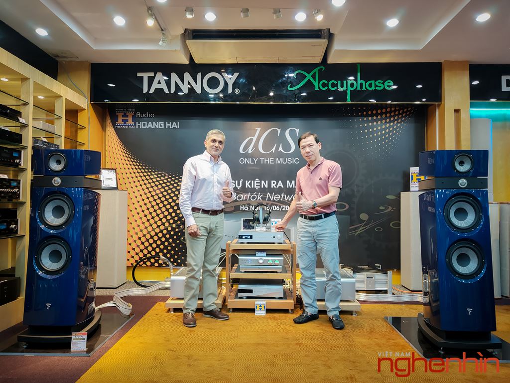 Kiệt tác dCS Bartók network DAC tích hợp ampli tai nghe ra mắt audiophile Việt Nam ảnh 1