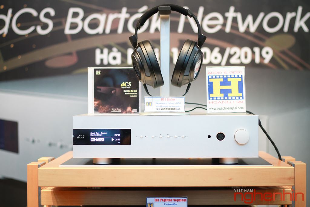 Kiệt tác dCS Bartók network DAC tích hợp ampli tai nghe ra mắt audiophile Việt Nam  ảnh 4