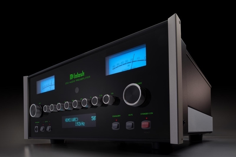 McIntosh trình làng ampli tiền khuếch đại C53: Sản phẩm đầu tiên tích hợp DA2 Digital Audio Module