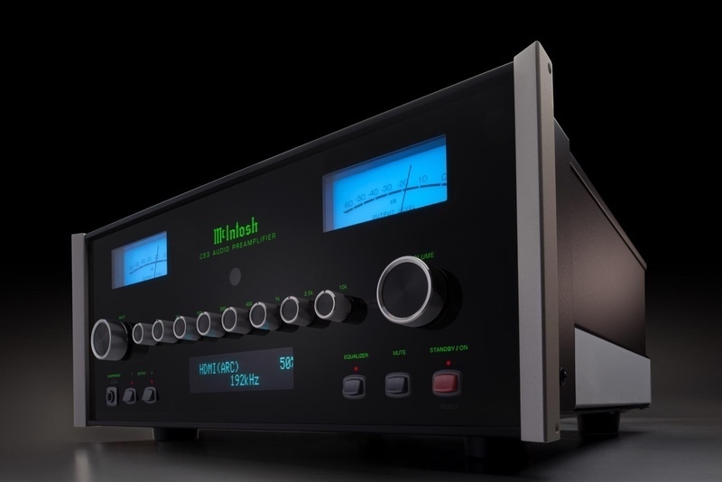 McIntosh trình làng ampli tiền khuếch đại C53: Sản phẩm đầu tiên tích hợp DA2 Digital Audio Module