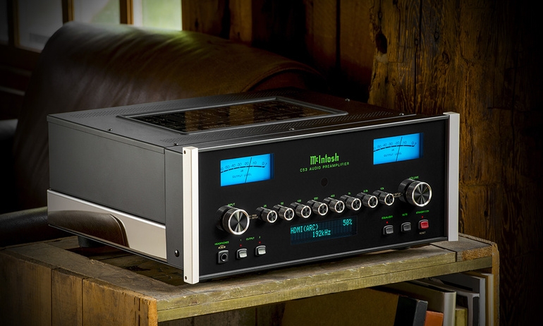 McIntosh trình làng ampli tiền khuếch đại C53: Sản phẩm đầu tiên tích hợp DA2 Digital Audio Module