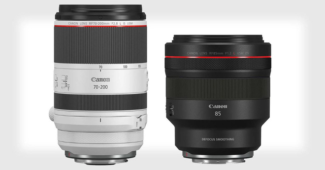 Canon công bố ống kính 70-200mm f/2.8L IS và 85mm f/1.2L DS IS cho máy ảnh không gương lật RF - Ảnh 1.