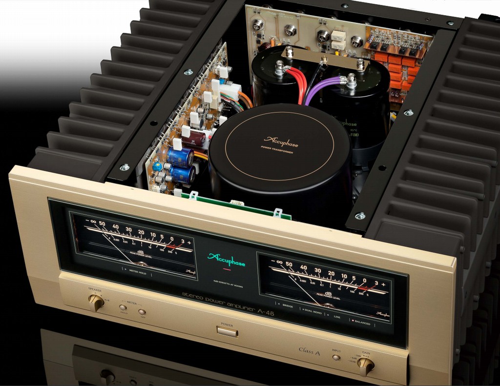 Accuphase A-48 - Thay thế A-47, công suất 45W Class A , chỉ số damping factor rất cao đạt 800 ảnh 2