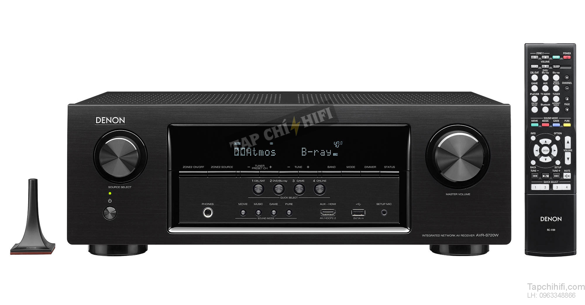 ampli Denon AVR S720W hay