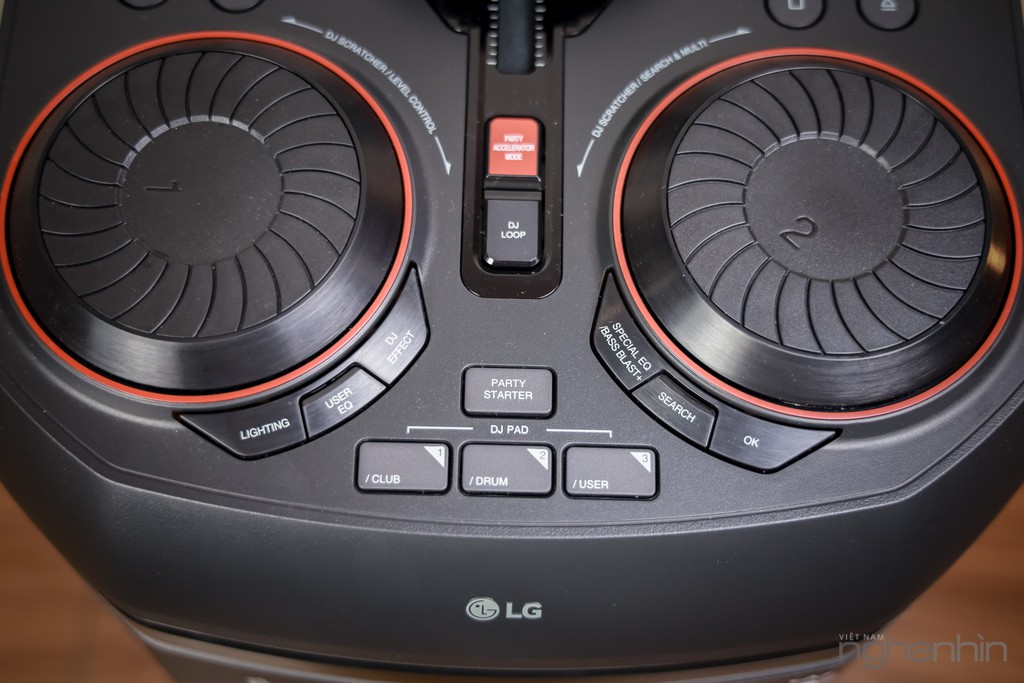 Trải nghiệm loa LG XBoom OL55D: nghe nhạc công suất lớn, hát karaoke, chà đĩa DJ với giá 7 triệu ảnh 8