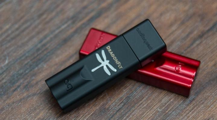 Bo giai ma DAC DragonFly red va black