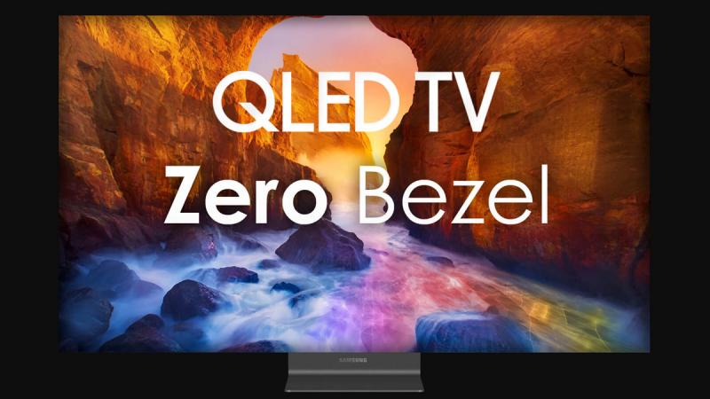 Lộ diện mẫu QLED 8K TV ''không viền'' và loa thanh sắp ra mắt của Samsung tại CES 2020