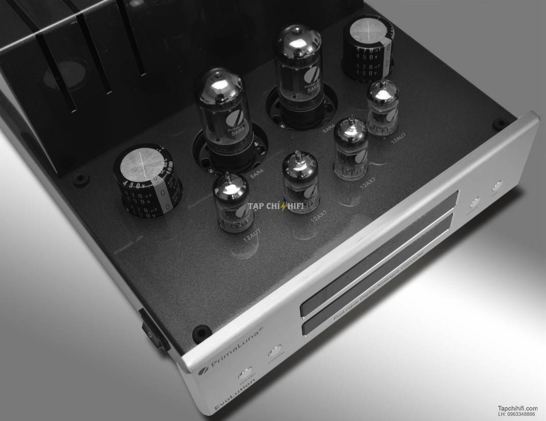 DAC PrimaLuna EVO 100 Tube mat truoc