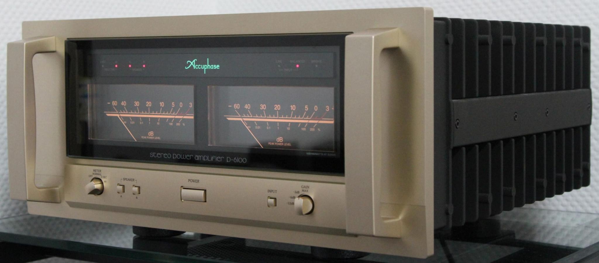 power ampli accuphase P-6100 tot 