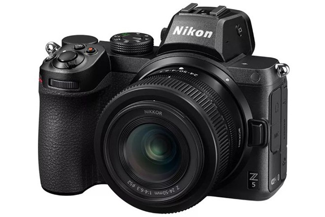Z5 là mẫu máy ảnh không gương lật ngàm Z rẻ nhất của Nikon /// Ảnh: Nikon
