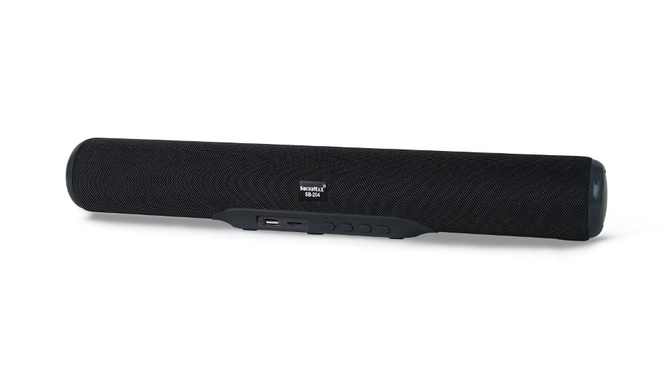 SoundMax SB-204 vừa là dạng loa Soundbar vừa là dạng loa di động /// Ảnh: C.T.V