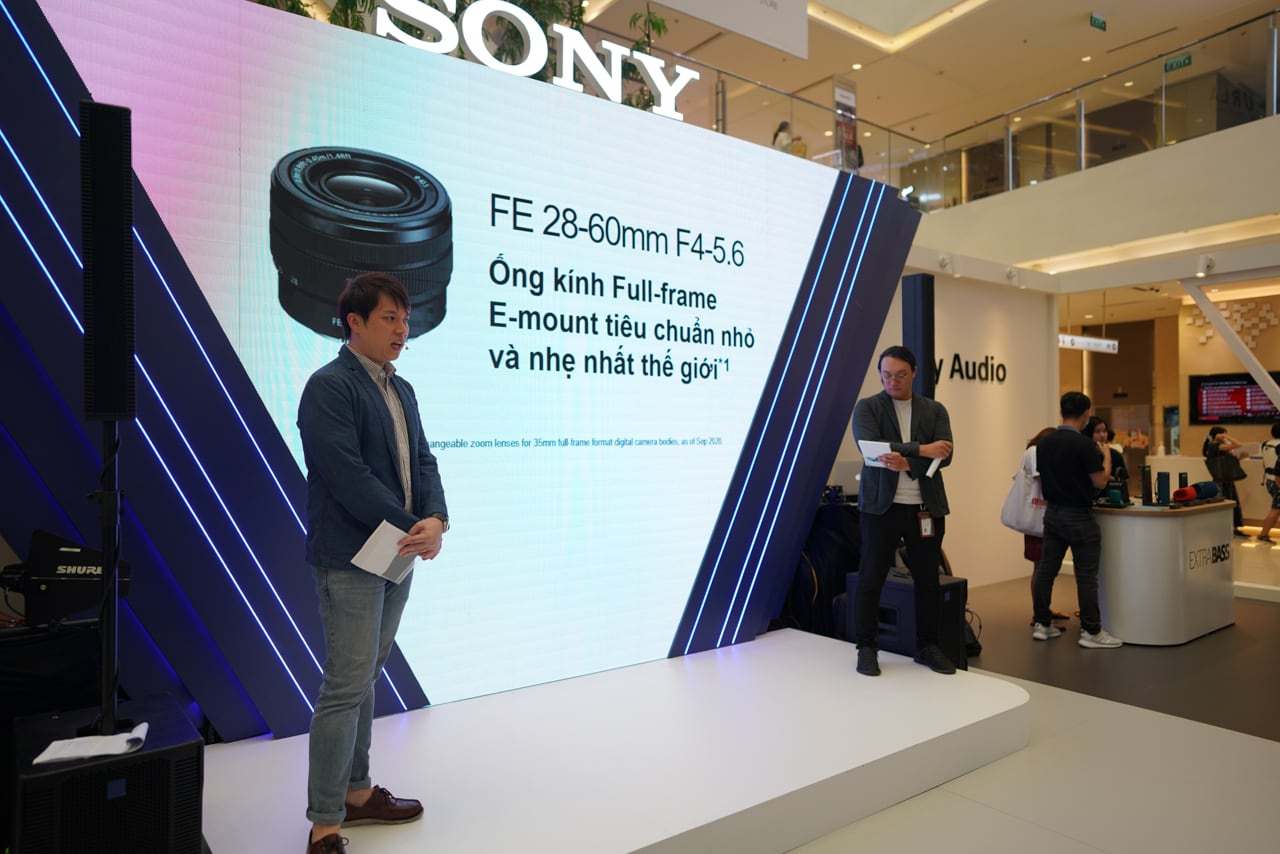 Sony Alpha A7C và ống kính FE 28-60mm F4-5.6 ra mắt tại Việt Nam