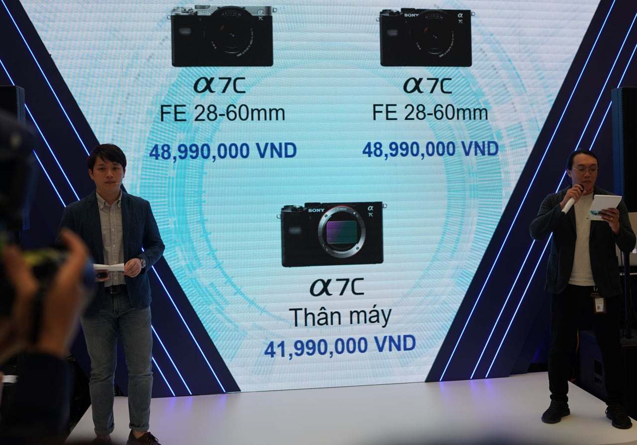 Sony Alpha A7C và ống kính FE 28-60mm F4-5.6 ra mắt tại Việt Nam