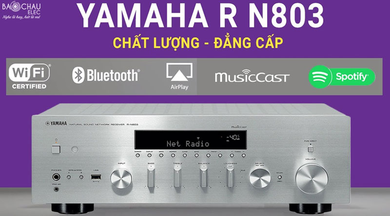 Thiết kế amply Yamaha đẳng cấp