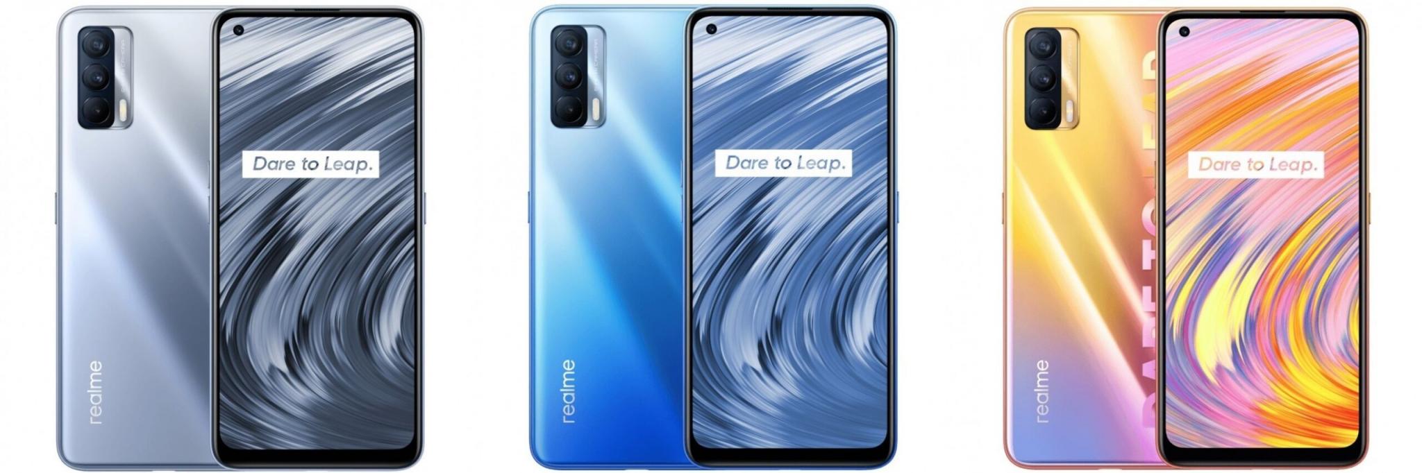 Các phiên bản màu của Realme V15 5G