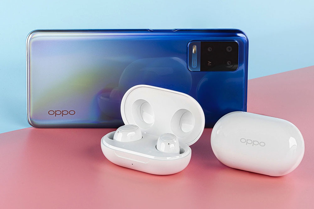 Mẫu tai nghe Oppo Enco Buds /// Ảnh: C.T.V