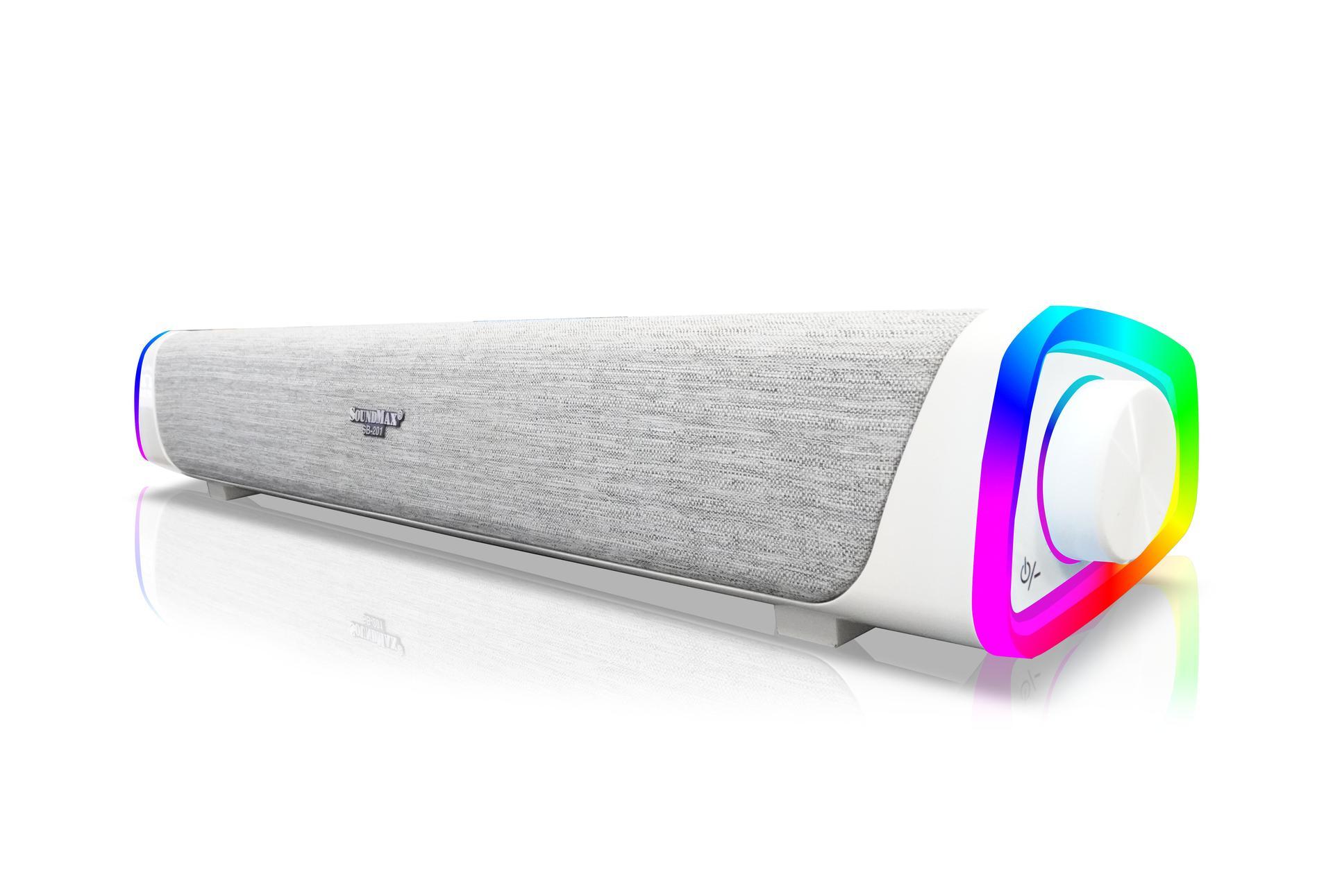 SoundMax SB-201: nâng tầm trải nghiệm Soundbar di động