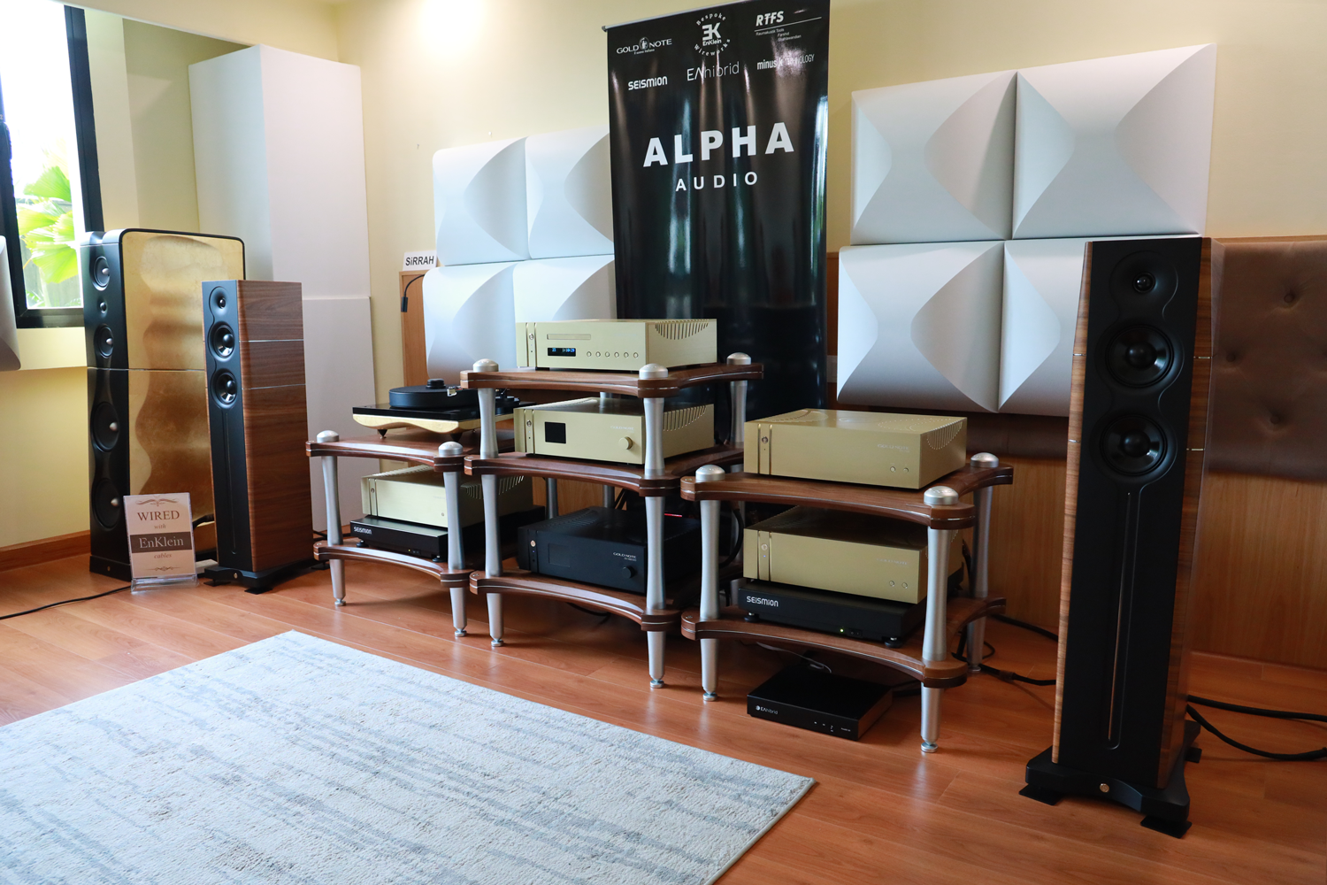 Phòng demo Alpha Audio: Trình diễn các thiết bị của Gold Note