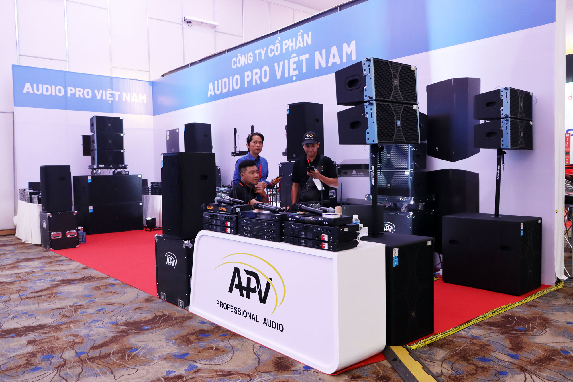 Gian hàng của Audio Pro Vietnam