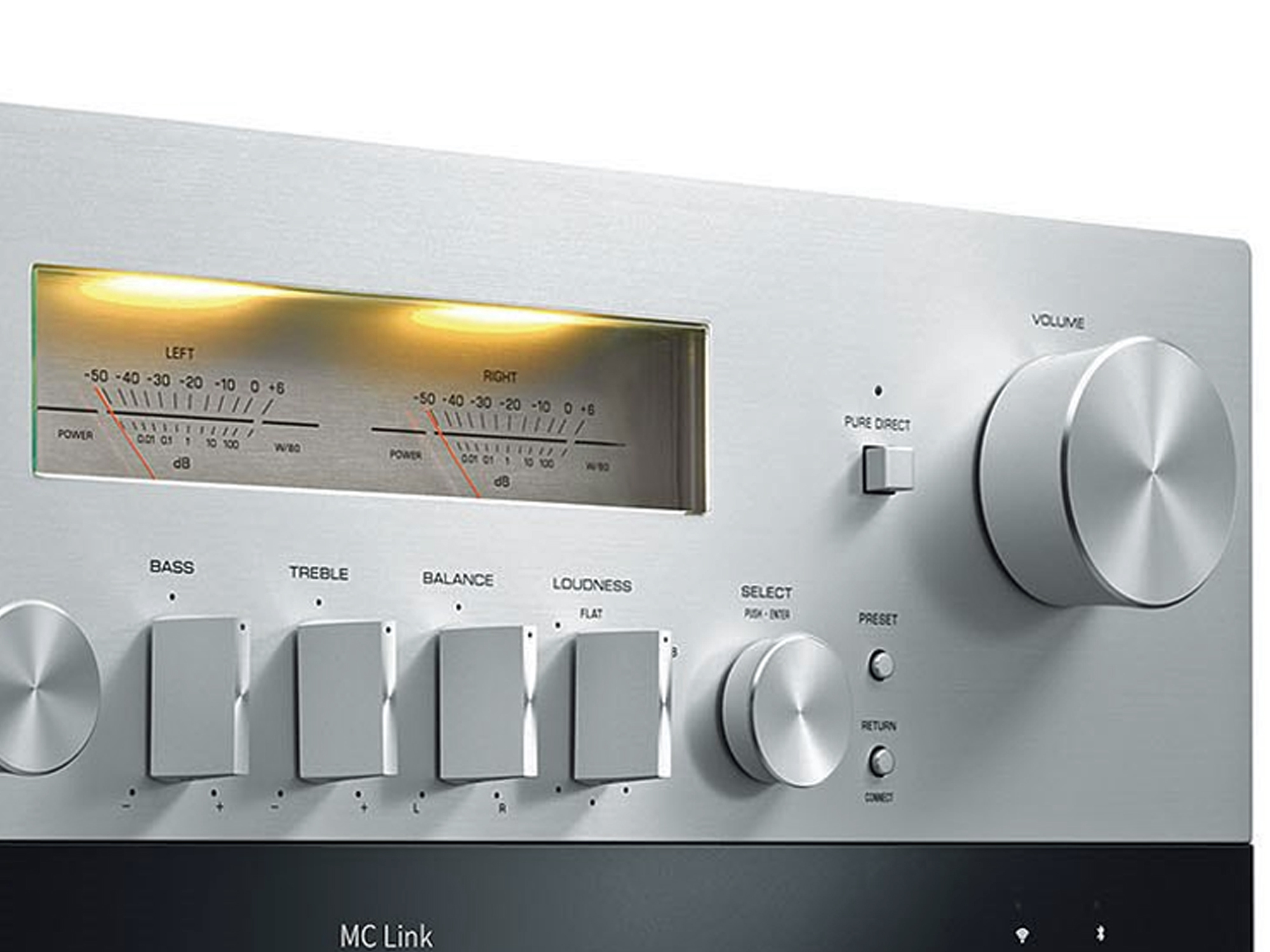 Chức năng Pure Direct dành cho những audiophile yêu thích âm thanh mộc mạc không can thiệp bởi bộ EQ đi kèm.