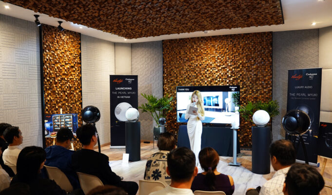 Công bố thương hiệu VibeStyle & Ra mắt sản phẩm mới: Cabasse The Pearl Myuki