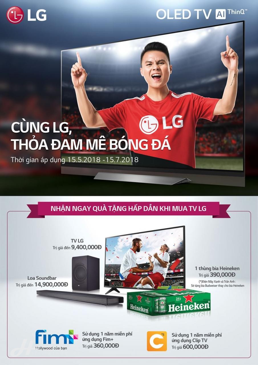 World Cup 2018: LG đưa loạt TV thế hệ mới về Việt Nam kèm 'cơn mưa quà tặng'  ảnh 5